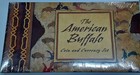 2001 American Buffalo  1 Silver Commemorative Coin Stamp And Currency Set Sealed