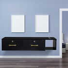 Wall-mounted Styling Barber Salon Station Beauty Spa Storage Cabinet Equipment