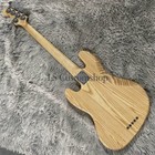 Custom Natural Jazz Bass Electric Guitar Marcus Miller Jb 5 String Ash Body