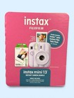 New Fujifilm Instax Mini 13 Instant Camera Bundle Dreamy Purple   20 Sheets
