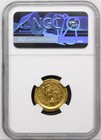 Gold Av Solidus Theodosius Ii Ad 402-450 Eastern Roman Empire Ngc Vf