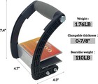 Heavy Duty Drywall Carrying Tool Metal Gripper clamps For Moving Panels
