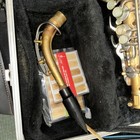 Vintage Bundy Epoxy Finish Student Model Alto Saxophone Marching Band Sax case