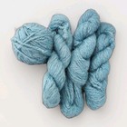 Unbranded Artisan Style Blue Yarn Lot 5 Skeins ball  Soft Rustic Bulky Knit