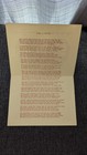 Casey At The Bat Vintage Paper Booklet Baseball Hall Of Fame Ephemera   