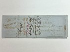 1851 Cashier Of The City Bank 250 00 Dollar Check   Abraham Bell And Son