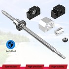 Ballscrew  Ballnut  Nut Support Machining Kit  sfu1204 1605 sfu1604 2005 2505
