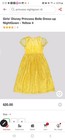 Nwt Disney Princess Belle Fantasy Gown Size 4  Pajamas   Pretend Play Toys