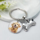 Pet Urn Keychain Cat Dog Cremation Ashes Keyring Custom Pet Photo Memorial Gift