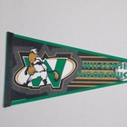 Vtg Wisconsin Woodchucks Milb Wincraft Usa Baseball Full Size 30 X 12 Pennant