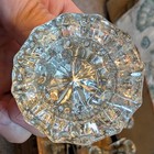 Vintage 12 Point Crystal Glass Door Knobs Brass Door Hardware Antique Originals