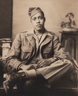 Dec  1945 Occupied Japan  Afro American Soldier Cannell Johnson Original Print