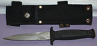 Vintage Valor 784 Boot Dagger Double Edge Fixed Blade Knife Seki Japan W sheath