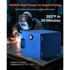Uimoso Welding Rod Storage Oven With 200 Lbs Capacity  Temperature  104  f-392  f