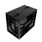 Bcw Plastic Black Magazine   Document Storage Bin Heavy Duty Acid Free Stackable