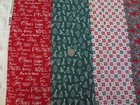 5165   Springs Creative Products Christmas Joy Cotton Fabric - 43 x 3 Yds 