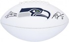 Sam Darnold And Kenneth Walker Seattle Seahawks Signed Franklin Panel Football