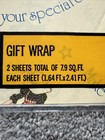 Vintage Holly Hobbie American Greeting Gift Wrap Wrapping Paper Special Day