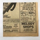 Doctor Zhivago Movie Vintage Newspaper Advertisement Ad Clipping