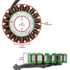 Stator   Gasket For Kawasaki Ninja Zx-6 Zx600 1990 1991 1992 1993 1994 1995-2002