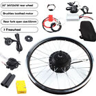 20 Inch Led Rear Wheel Motor Hub Electric Bicycle E-bike Conversion Kit 36v 250w