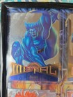 Marvel Fleer Metal Xmen 9 Cards Framed