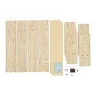 15 Compartment Bookcase 220 Lbs Load Deep Storage Shelf Unit 150x30x90cm Shelf