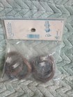 Kirsch 4 Ring Slides 55240b-85 For 1-3 8 Inch Traverse Rods Curtains
