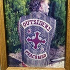 Outsiders Motorcycle Club Large Framed Original Photo