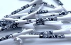 New 3 1 4  Truestrike Usa Grayscale Camo 3 25 Premium Black Gray White Golf Tees