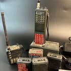 Icom Ic-2gat Bc-35 Ic-02at   Hm-46 Speaker Chargers Battery Lot Untested Parts
