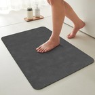 Bath Mat  Bathroom Rugs Non Slip Washable Thin Absorbent Quick Dry Bath Mat 
