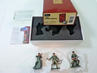 W Britain  Wwii German Infantry  3 Piece Set  1 32 Scale  Diecast  New