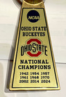 10  Ohio State University Buckeyes Ncaa National Champion Football Trophy