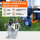 Carburetor For Generac Gp5500 Gp6500 Gp6500e Gp7500e 8125w 0j58620157 Gener Carb