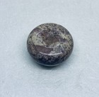 Vintage 1970s Carved Soapstone Trinket Box Unique Concave Lid 2    Art Decor 6