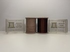 Vintage Hudson Wire Co  39 Awg Magnet Wire Spools Ultra Fine Wire Lot Of 2 Nos