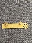 Air Canada Airlines Vintage Crew Blank Name Metal Gold Tone Badge