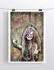 Janis Joplin 20x30inch Pop Art Poster  Janis Joplin 2 Tribute Free Shipping Us