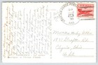 Casablanca Morocco Postcard City Hall   L avenue D amade Posted 1969