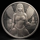 Cleopatra  999 Fine Silver Round     Limited Mintage Of 150     1 Troy Ounce