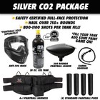 Maddog Tippmann Vantage Silver Co2 Paintball Gun Marker Starter Package