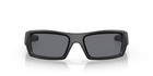 New Oakley Si Gascan Sunglasses 11-192 Matte Black Frame W  Grey Lens Usa Flag