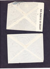 Kappys Postal History  Palestine World War 2 Censored Covers Haifa To Usa  Ph25a