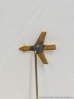 Swissair Airlines Jet Arrow Logo Lapel Pin Vintage Aviation Advertising Badge