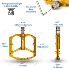 Mountain Bike Pedals Flat - Mtb Pedals Flat  Bicycle Pedals  Road Bike Pedals 