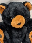 Black Bear Plush Big Paws Feet Shiny Super Cuddly Stuffed Animal Asi 62960 10 