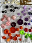 Lot Of Over 100 Antique   Vintage Buttons  