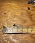 Wood Screws Flat Head Slotted   9 X 1 2     Plain Steel Old Store Stock American