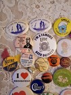 Lot Of Over 40 Vintage Collectable Pins Various Subjects 